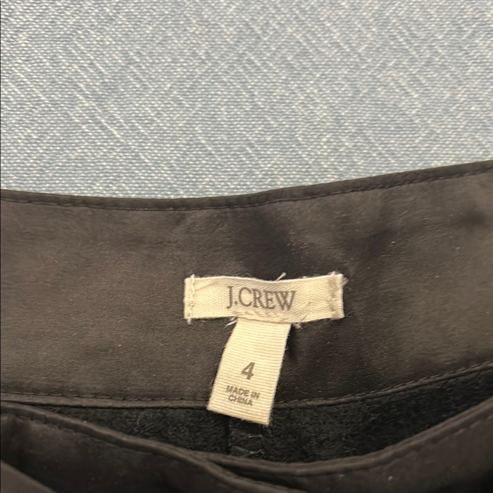 J. Crew Black High Waist Shorts with Elastic Waistband - Picture 2 of 8